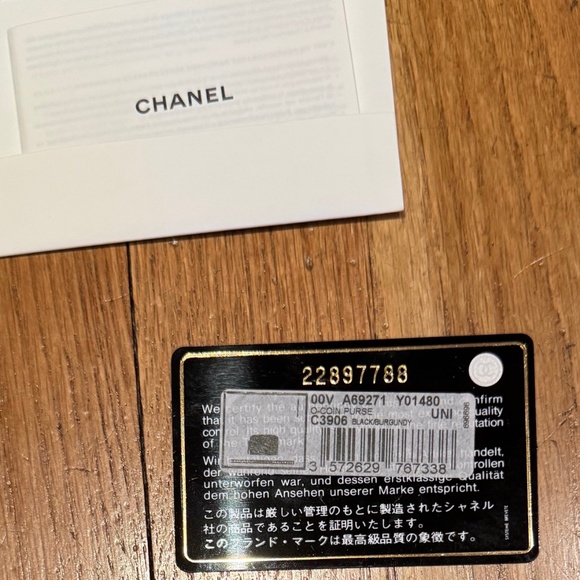 CHANEL - COIN PURSE - Wallet -- Quilted Lambskin Leather - Picture 5 of 14